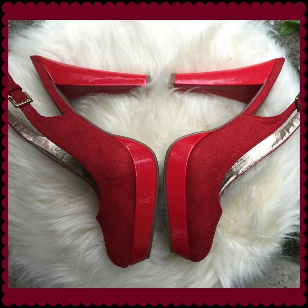 Rampage red heels 6.5